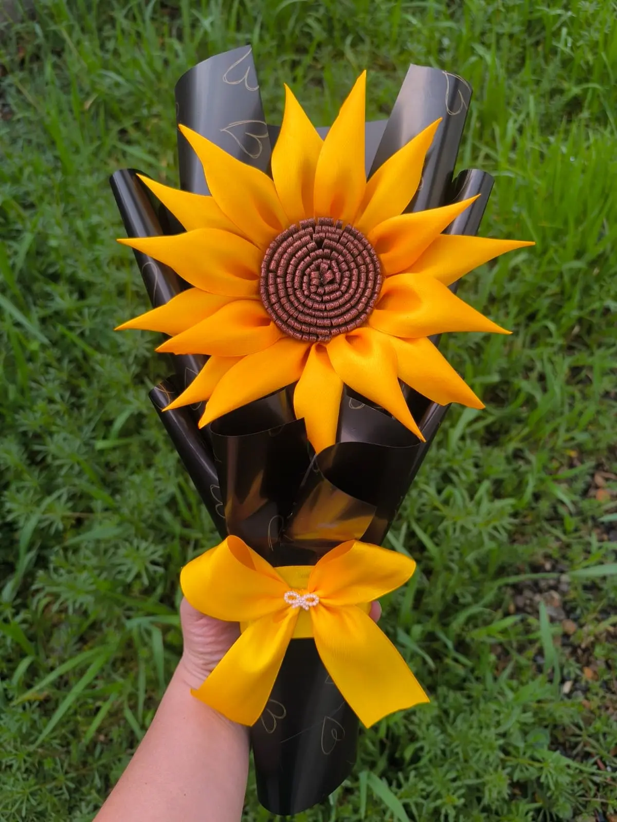 Detalle personalizado con girasoles