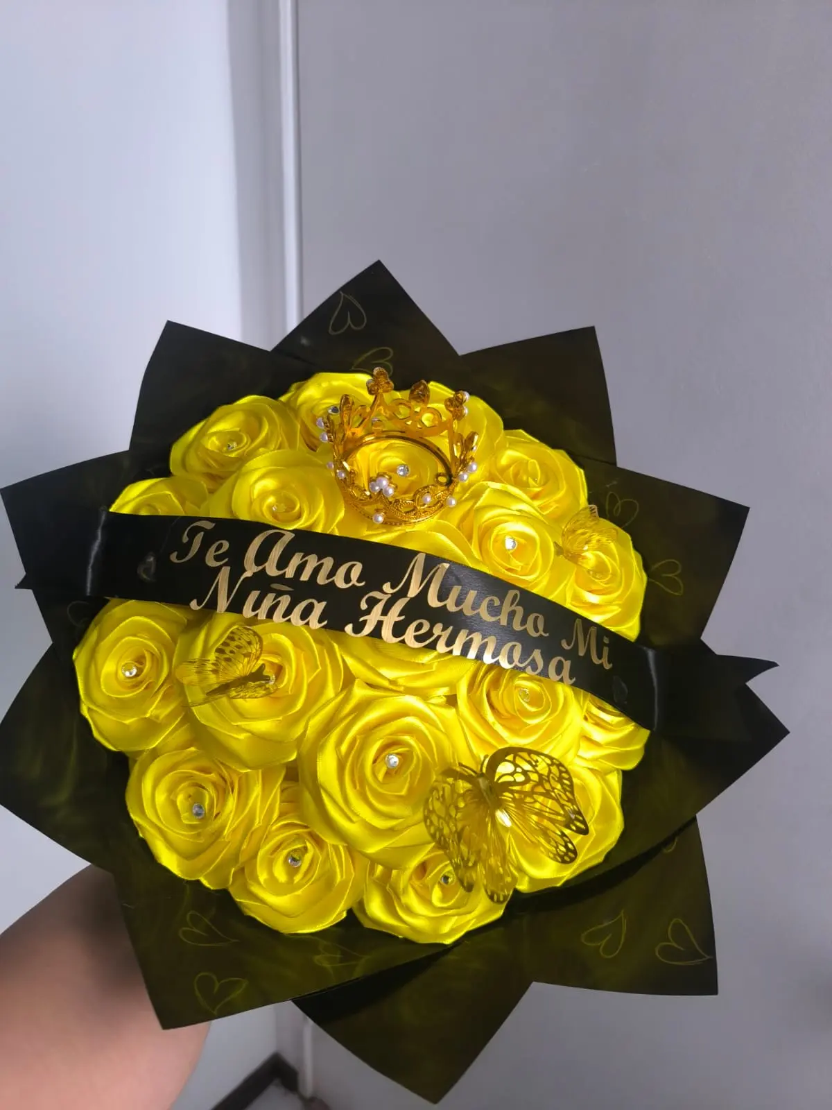 Ramo personalizado en tonos delicados
